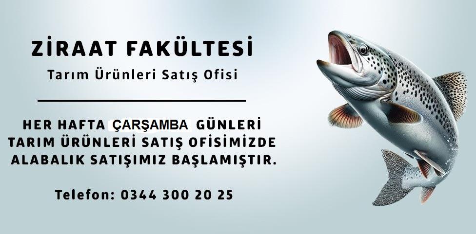 Alabalık Satışı Başlamıştır